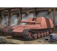 Geschutzwagen Tiger Grille 21/210mm Mortar 18/1 L/31Tank Plastique Kit 1:3 5