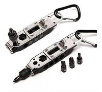 Geshiglobal Multifonctions Tournevis Petit Lot de Mini Outil Poche Porte-clés Tournevis