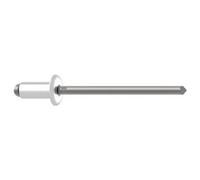 Gesipa 1433487 Rivet aveugle (Ø x L) 4 mm x 10 mm acier aluminium 500 pc(s)
