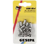 Gesipa 1433669 Ecrou à sertir en aveugle M4 20 pc(s)