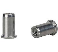 Gesipa 1433676 Ecrou à sertir en aveugle (Ø x L) 6 mm x 11 mm M4 aluminium 500 pc(s)