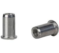Gesipa 1433703 Ecrou à sertir en aveugle (Ø x L) 6 mm x 11 mm M4 acier 500 pc(s)