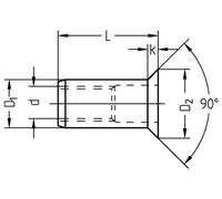 Gesipa Ecrous aveugles Gesipa acier moleté tête fraisée moletée M 8 x 11 x 18,5 Quantité:100