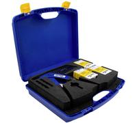 Gesipa Jeu de pinces à riveter manuelles Flipper-Box – Coffret pour rivet aveugle Bleu/Noir, 1 set