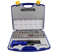 Gesipa Coffret de pinces à riveter NTX Senior – 340 mm – 2,4–5,0 mm