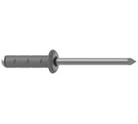 Gesipa Gesipa PolyGrip Rivet aveugle Alu/Nirosta 4 x 17 F RAL 9007 gris aluminium Quantité:500