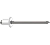 Gesipa 1454052 Rivet aveugle acier aluminium 100 pc(s)