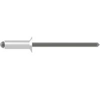 Gesipa Rivets aveugles aluminium/acier tête fraisée 3 x 6 – 500 pièces