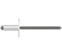 Gesipa 1454123 Rivet aveugle (Ø x L) 5 mm x 16 mm acier aluminium Blindniet Al/St 5x16mm Grosskopf K14 KS 10,0-12,0mm 250 pc(s)