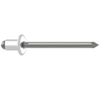 Gesipa 1454612 Rivet aveugle acier acier 250 pc(s)