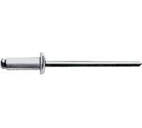 Gesipa – Rivet POP 1454614 (DIN 7337) 5 x 10 mm acier/acier – 500 pièces
