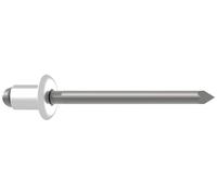 Gesipa 1455054 Rivet aveugle acier inoxydable aluminium 500 pc(s)