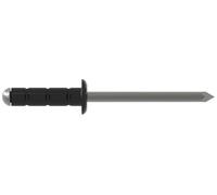 Gesipa Gesipa PolyGrip Rivet aveugle Alu/Nirosta 4,8 x 10 F RAL 9005 noir profond Quantité:500