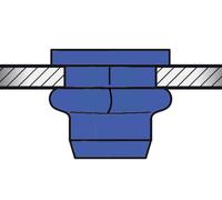 Gesipa 1464921 Ecrou à sertir en aveugle M5 500 pc(s)