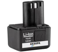 Gesipa 1666440 Batterie pour outil 14.4 V 2 Ah