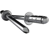 Gesipa 4007081700092 Rivet aveugle ouvert (Ø x L) 4 mm x 13 mm 4 mm acier aluminium aluminium PolyGrip® 500 pc(s)