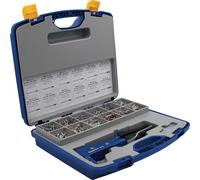 GESIPA Assortiment de rivets POP boîte à rivets 942 pièces NTX et riv. av. al...