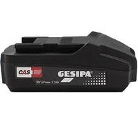 GESIPA | Batterie de rechange d'origine 2,0 Ah / 18 V pour pince à riveter sans fil AccuBird® Pro CAS | Compatible avec toutes les marques CAS - Batteries