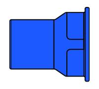 Gesipa Ecrous aveugles Gesipa en acier partiellement carrés M 8 x 11 x 17 Quantité:100