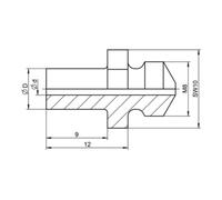 Gesipa 1434097 Embout 1 pc(s)