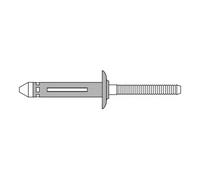 Gesipa Gesipa BULB-TITE rivet aveugle aluminium/aluminium 5,2 x 19,1 EPDM Quantité:250