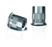 Gesipa Gesipa Ecrou à sertir Light Weight, acier, moleté tête plate M 5 x 7 x 9,5 Quantité:500
