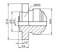 Gesipa Gesipa pièce de rechange embout buccal 16/31 MB 4,8 Quantité:1