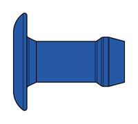 Gesipa Gesipa Speed Bulb® Magasin à rivets aveugles en acier Rivet à tête plate 3,2 x 7,2 x 7,2 Quantité:12500
