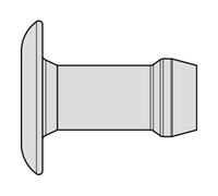 Gesipa Gesipa Speed Bulb® tête ronde ronde en aluminium 3,2 x 5,2 x 5,2 surdimensionné Speed Bulb® rivet aveugle avec magasin Quantité:15000