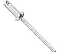 GESIPA ISO15977 1433478 Lot de 500 rivets aveugles à tête ronde en aluminium avec mandrin en acier 3,2 x 10 mm