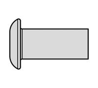 Gesipa Rivet aveugle magazine Gesipa G-Speed® aluminium tête plate ronde 3,2 x 7 Longueur : 485 mm surdimensionné Quantité:12500