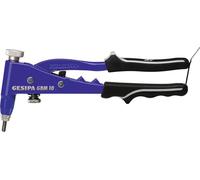 Gesipa 1434761 GBM 10 Pince à Main pour Pose d’Ecrou à Sertir M5, Bleu/Noir