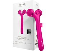 Geske 4W1 Rouleau sonique pour le visage avec application (Magenta)