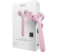 Geske 4W1 Rouleau sonique pour le visage et le corps avec application (rose)
