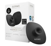 GESKE | Brosse faciale SmartAppGuided™ 4 in 1 | Brosse nettoyante visage avec poignée | Brosse silicone souple | Nettoyage visage professionnel | Appareil de nettoyage du visage | Nettoyage de la peau