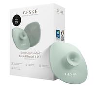 GESKE | Brosse faciale SmartAppGuided™ 4 in 1 | Brosse nettoyante visage avec poignée | Brosse silicone souple | Nettoyage visage professionnel | Appareil de nettoyage du visage | Nettoyage de la peau