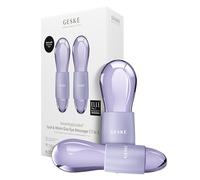 GESKE Cool & Warm Duo Eye Massager | 7 in 1 | Double masseur pour gagner du temps | Pour les yeux et le visage | Refroidissement et réchauffement sans batterie | Raffermit, détend et dégonfle la peau