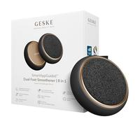 GESKE Dual Foot Smoothener | 8 en 1 | Lime pour pieds double face | Pierre ponce & verre nano-cristallin | Pour des pieds doux et lisses | Élimination avancée des callosités & exfoliation