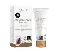 GESKE Masque anti-âge aux vitamines | Avec le Sonic Warm & Cool Mask | Masque aux vit. A, E, F et à l’huile de graines de rose musquée | Formule enrichie | Peau normale | Végan, sans cruauté