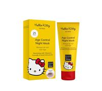 GESKE Masque de nuit anti-âge | Avec Hello Kitty Warm & Cool Mask | À la vitamine E, aux huiles d’avocat et d’amande douce | Formule riche | Soutient la régénération nocturne de la peau | Peau sèche