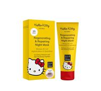 GESKE Masque rafraîchissant et vivifiant | Avec Hello Kitty Sonic Warm & Cool Mask | Masque hydratant 24h, huile d’avocat et vit. E | Formule fraîche | Peau normale à sèche | Végan, sans cruauté