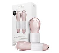 GESKE Cool & Warm Duo Eye Massager | 7 in 1 | Double masseur pour gagner du temps | Pour les yeux et le visage | Refroidissement et réchauffement sans batterie | Raffermit, détend et dégonfle la peau