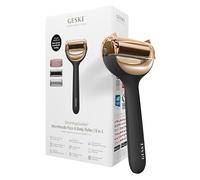 GESKE | SmartAppGuided™ MicroNeedle Face & Body Roller | 9 in 1 | Derma Roller | Quartz rose | Roller électrique | Microneedling | Appareil à micro-aiguilles | Roller à aiguilles | Beauty Roller