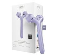GESKE | Rouleau sonique visage et corps SmartAppGuided™ | 4 in 1 | Derma Roller | Appareil visage et corps | Rouleau facial professionnel | Raffermit et redessine corps et visage