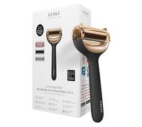 GESKE | SmartAppGuided™ MicroNeedle Face & Body Roller | 9 in 1 | Derma Roller | Quartz rose | Roller électrique | Microneedling | Appareil à micro-aiguilles | Roller à aiguilles | Beauty Roller