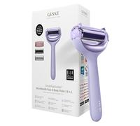 GESKE | SmartAppGuided™ MicroNeedle Face & Body Roller | 9 in 1 | Derma Roller | Quartz rose | Roller électrique | Microneedling | Appareil à micro-aiguilles | Roller à aiguilles | Beauty Roller