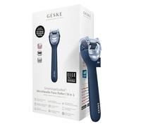 GESKE | SmartAppGuided™ MicroNeedle Face Roller | 9 in 1 | avec quartz rose | Microneedling | Appareil de Microneedling professionnel | Rouleau à aiguilles | Rouleau de beauté visage | Micro-aiguilles