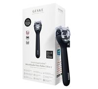 GESKE | SmartAppGuided™ MicroNeedle Face Roller | 9 in 1 | avec quartz rose | Microneedling | Appareil de Microneedling professionnel | Rouleau à aiguilles | Rouleau de beauté visage | Micro-aiguilles