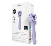 GESKE | SmartAppGuided™ MicroNeedle Face Roller | 9 in 1 | avec quartz rose | Microneedling | Appareil de Microneedling professionnel | Rouleau à aiguilles | Rouleau de beauté visage | Micro-aiguilles