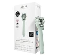 GESKE | SmartAppGuided™ MicroNeedle Face Roller | 9 in 1 | avec quartz rose | Microneedling | Appareil de Microneedling professionnel | Rouleau à aiguilles | Rouleau de beauté visage | Micro-aiguilles